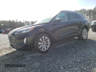 2022 Ford Escape Titanium Hybrid z VIN 1FMCU9DZ2NUA98958, wystawiony jako Copart lot #45911755 z przebiegiem 19 520 mil mil oraz Szkoda całkowita • Salvage title. Historia ofert i sprzedaży dostępna na DreamBid. Obrazek 1.