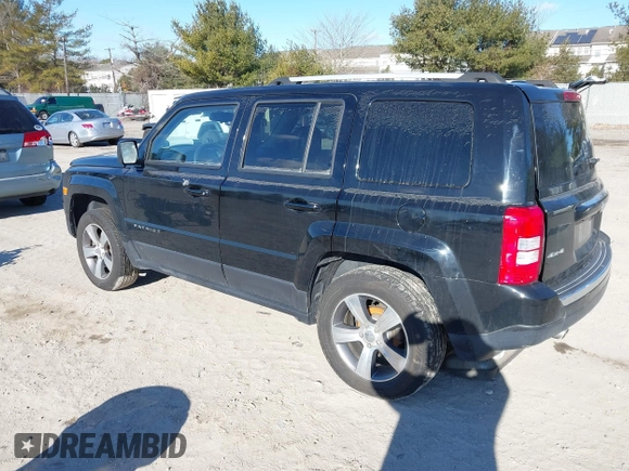 2017 Jeep Patriot High Altitude with VIN 1C4NJRFB9HD108704, listed as a IAAI auction lot 41640306 with 69,040 mi miles. Bid and sale history available at carsss.com. Image 3.