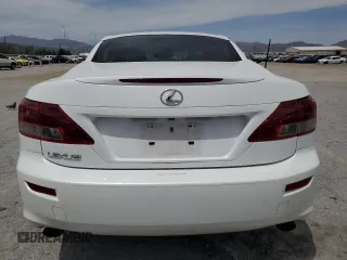 2010 Lexus IS 250 C with VIN JTHFF2C23A2508307, listed as a Copart auction lot 58031435 with 75,331 mi miles and Salvage title. Bid and sale history available at DreamBid. Image 6.