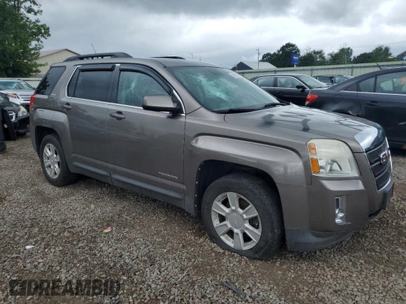 2012 GMC Terrain SLE-2 with VIN 2GKALSEK9C6127153, listed as a Copart auction lot 63987805 with 128,184 mi miles and Salvage title. Bid and sale history available at DreamBid. Image 4.