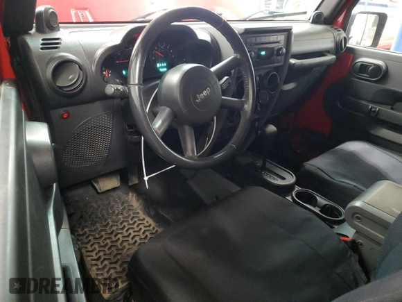 2007 Jeep Wrangler X с VIN 1J4FA241X7L111082, выставлен на аукционе Copart как лот 57556715 с пробегом 73 322 миль миль и Списание • Salvage title. История ставок и продаж доступна на DreamBid. Изображение 8.