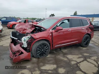 2022 Cadillac XT6 Premium Luxury with VIN 1GYKPDRS6NZ150451, listed as a Copart auction lot 57636235 with 43,553 mi miles and Clean title. Bid and sale history available at DreamBid. Image 1.