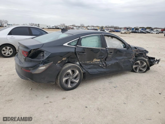 2020 Honda Insight EX with VIN 19XZE4F5XLE005561, listed as a Copart auction lot 45279425 with 94,050 mi miles and Salvage Title. Bid and sale history available at carsss.com. Image 3.