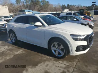 2019 Audi Q8 Premium z VIN WA1AVAF16KD010811, wystawiony jako Copart lot #42600195 z przebiegiem 42 385 mil mil oraz Czysty tytuł • Clean title. Historia ofert i sprzedaży dostępna na DreamBid. Obrazek 4.