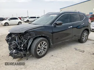 2014 Nissan Rogue SL with VIN 5N1AT2MT5EC869108, listed as a Copart auction lot 51440195 with 58,926 mi miles and Salvage Title. Bid and sale history available at carsss.com. Image 1.