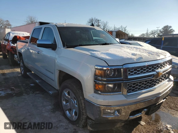 2015 Chevrolet Silverado 1500 LTZ with VIN 3GCUKSEC5FG290170, listed as a Copart auction lot 83187064 with 273,260 mi miles and Clean Title. Bid and sale history available at carsss.com. Image 4.