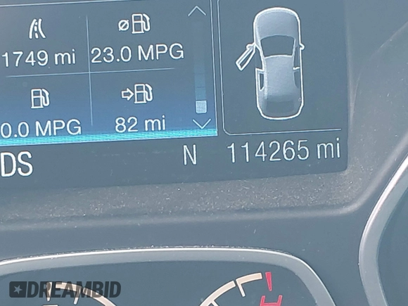 2016 Ford Escape Titanium with VIN 1FMCU9J90GUC48346, listed as a IAAI auction lot 42523307 with 114,265 mi miles and . Bid and sale history available at DreamBid. Image 15.