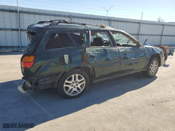 2003 Subaru Legacy Wagon L with VIN 4S3BH635X37309045, listed as a Copart auction lot 84472374 with 187,415 mi miles and Salvage Title. Bid and sale history available at carsss.com. Image 3.