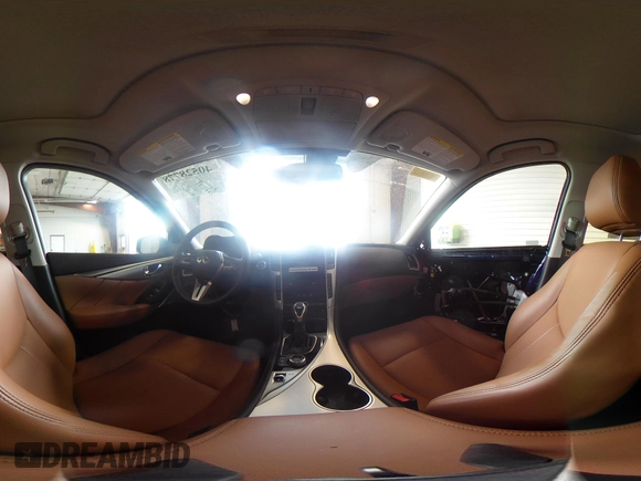 2024 Infiniti Q50 Luxe with VIN JN1EV7BR9RM631852, listed as a IAAI auction lot 40528778 with 2,862 mi miles and . Bid and sale history available at DreamBid. Image 20.