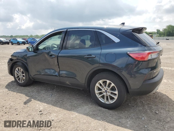 2022 Ford Escape SE with VIN 1FMCU9G62NUC02592, listed as a Copart auction lot 61613325 with 21,064 mi miles and Salvage title. Bid and sale history available at DreamBid. Image 2.