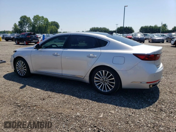 2017 Kia Cadenza Premium z VIN KNALC4J14H5060670, wystawiony jako Copart lot #60481904 z przebiegiem 127 125 mil mil oraz Szkoda całkowita • Salvage title. Historia ofert i sprzedaży dostępna na DreamBid. Obrazek 2.