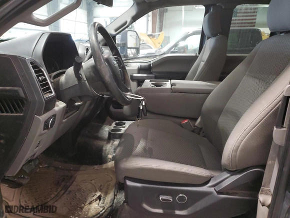 2018 Ford Super Duty F-250 SRW XL with VIN 1FT7X2B61JEB71609, listed as a Copart auction lot 45167395 with 107,493 mi miles and Salvage Title. Bid and sale history available at carsss.com. Image 7.