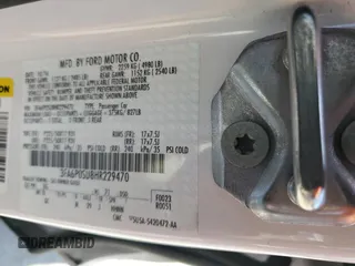 2017 Ford Fusion Titanium with VIN 3FA6P0SU8HR229470, listed as a Copart auction lot 57185625 with 97,973 mi miles and Salvage title. Bid and sale history available at DreamBid. Image 12.