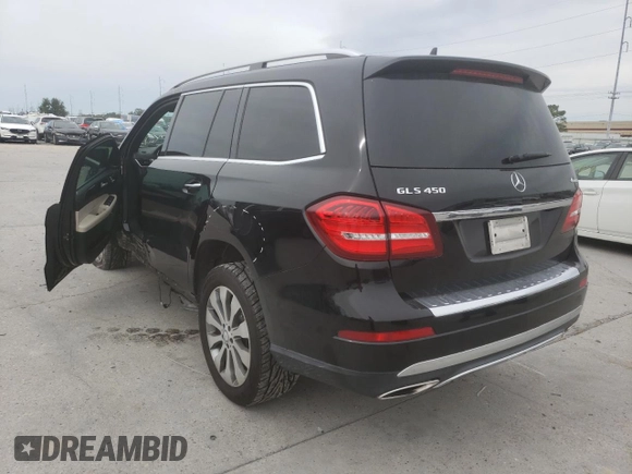 2017 Mercedes-Benz GLS with VIN 4JGDF6EE4HA850917, listed as a Copart auction lot 64449642 with 82,772 mi miles. Bid and sale history available at carsss.com. Image 3.