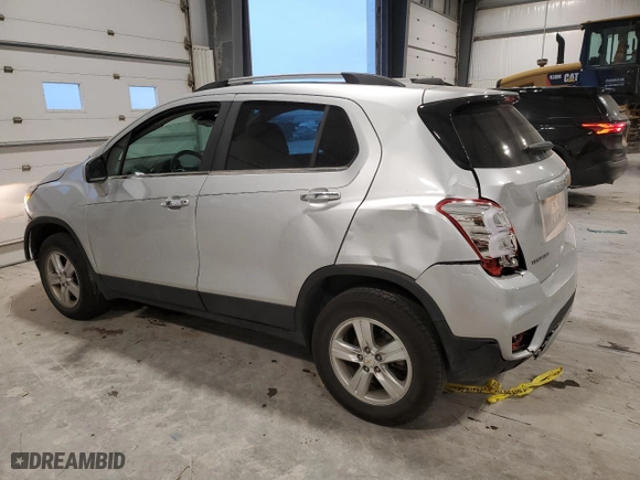 2020 Chevrolet Trax LT with VIN KL7CJPSB9LB008864, listed as a Copart auction lot 41515465 with 48,626 mi miles and Salvage Title. Bid and sale history available at carsss.com. Image 2.