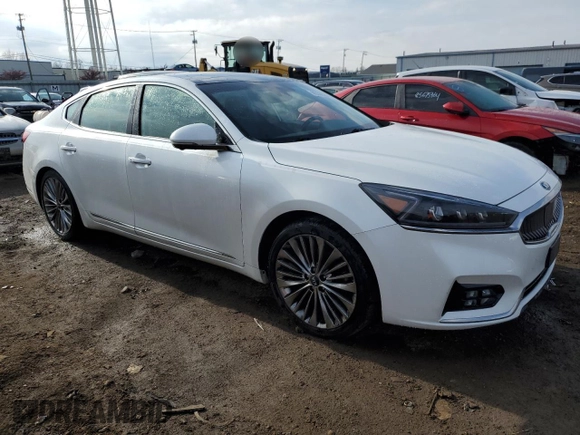 2019 Kia Cadenza Technology with VIN KNALC4J16K5159529, listed as a Copart auction lot 85500204 with 49,516 mi miles and Salvage Title. Bid and sale history available at carsss.com. Image 4.