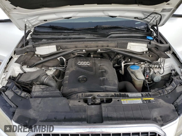2014 Audi Q5 Premium Plus with VIN WA1LFAFPXEA082191, listed as a Copart auction lot 85557914 with 130,037 mi miles and Salvage Title. Bid and sale history available at carsss.com. Image 12.