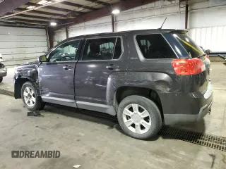 2013 GMC Terrain SLE with VIN 2GKALMEK4D6302339, listed as a Copart auction lot 55856355 with 192,617 mi miles and Salvage title. Bid and sale history available at DreamBid. Image 2.