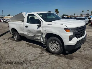 2023 Chevrolet Silverado 1500 Work Truck with VIN 3GCNAAEK3PG345399, listed as a Copart auction lot 52356875 with Not Provided miles and Clean Title. Bid and sale history available at carsss.com. Image 4.