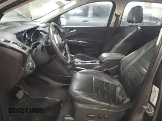 2014 Ford Escape Titanium with VIN 1FMCU9J96EUB44263, listed as a Copart auction lot 50001895 with 242,807 mi miles and Salvage Title. Bid and sale history available at carsss.com. Image 7.