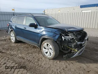 2023 Volkswagen Atlas SE z VIN 1V2HR2CA8PC545024, wystawiony jako Copart lot #43775075 z przebiegiem 35 643 mil mil oraz Szkoda całkowita • Salvage title. Historia ofert i sprzedaży dostępna na DreamBid. Obrazek 4.