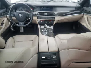 2013 BMW 5 Series 535i with VIN WBAFR7C5XDC829384, listed as a Copart auction lot 49880875 with 133,908 mi miles and Salvage Title. Bid and sale history available at DreamBid. Image 8.