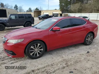 2017 Acura TLX with VIN 19UUB1F38HA008244, listed as a Copart auction lot 46413375 with 117,541 mi miles and Salvage Title. Bid and sale history available at carsss.com. Image 1.