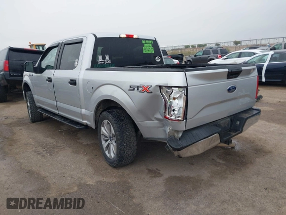 2017 Ford F-150 XL with VIN 1FTEW1CP1HKD80209, listed as a IAAI auction lot 40757059 with 106,102 mi miles and . Bid and sale history available at DreamBid. Image 3.