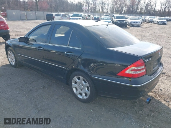 2006 Mercedes-Benz C 280 Luxury z VIN WDBRF92H86F796224, wystawiony jako IAAI lot #41838403 z przebiegiem 152 974 mil mil oraz . Historia ofert i sprzedaży dostępna na DreamBid. Obrazek 3.