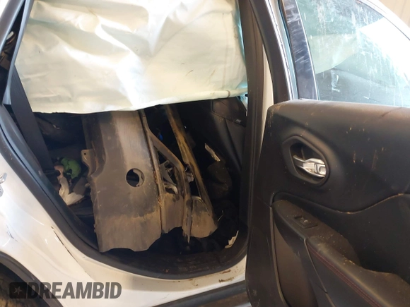 2019 Jeep Cherokee Trailhawk with VIN 1C4PJMBX1KD200300, listed as a IAAI auction lot 41781465 with Not Provided miles and . Bid and sale history available at DreamBid. Image 8.