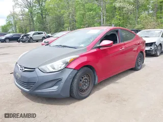 2016 Hyundai Elantra Value Edition with VIN KMHDH4AE5GU517580, listed as a IAAI auction lot 42123514 with 249,927 mi miles. Bid and sale history available at carsss.com. Image 16.