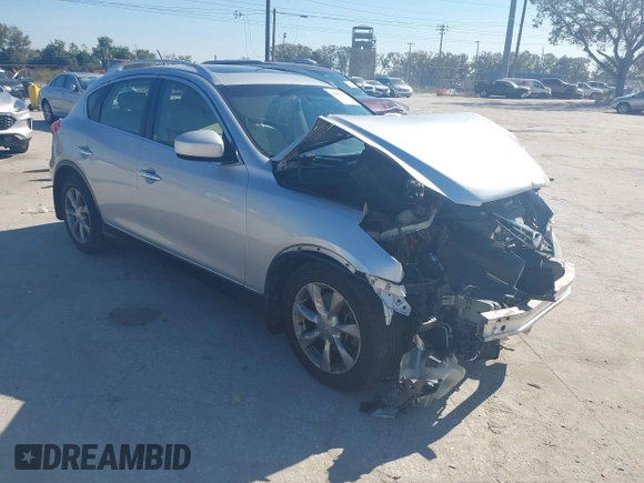 2008 Infiniti EX Journey with VIN JNKAJ09E48M306864, listed as a IAAI auction lot 41469613 with 121,767 mi miles and . Bid and sale history available at carsss.com. Image 1.