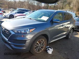 2019 Hyundai Tucson Ultimate with VIN KM8J3CAL9KU004559, listed as a IAAI auction lot 41142923 with 95,396 mi miles. Bid and sale history available at carsss.com. Image 17.