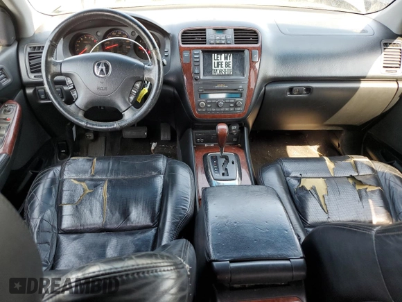 2005 Acura MDX Touring with VIN 2HNYD18975H515977, listed as a Copart auction lot 63072284 with 209,902 mi miles and Salvage Title. Bid and sale history available at carsss.com. Image 8.