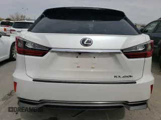 2019 Lexus RX with VIN 2T2BGMCA5KC042989, listed as a Copart auction lot 50247715 with 0 mi miles and Salvage Title. Bid and sale history available at carsss.com. Image 6.