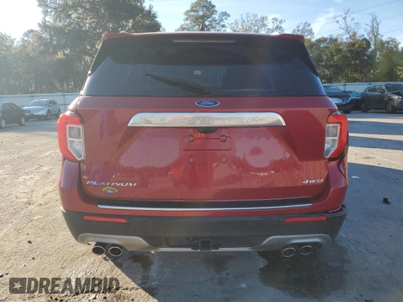 2023 Ford Explorer Platinum with VIN 1FM5K8HC6PGB23456, listed as a Copart auction lot 84264414 with 3,826 mi miles and Salvage title. Bid and sale history available at DreamBid. Image 6.