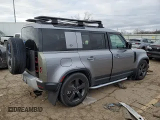 2023 Land Rover Defender SE with VIN SALEP7EU1P2223015, listed as a Copart auction lot 53231065 with 3,662 mi miles and Clean title. Bid and sale history available at DreamBid. Image 3.