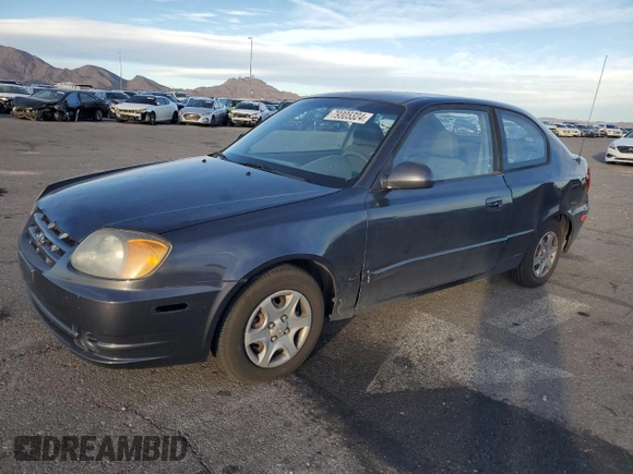 2005 Hyundai Accent GLS with VIN KMHCG35C65U359247, listed as a Copart auction lot 79305324 with 120,985 mi miles and Salvage Title. Bid and sale history available at carsss.com. Image 1.