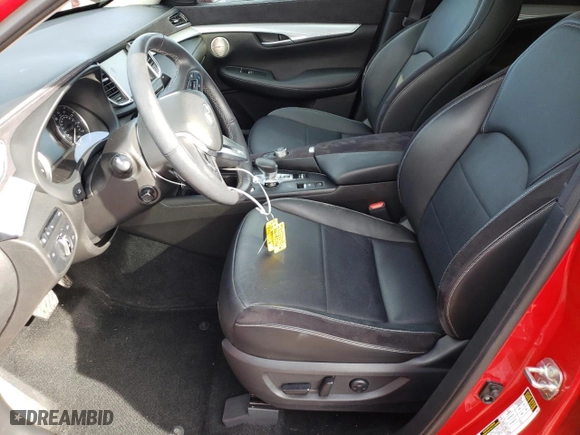 2022 Infiniti QX50 SENSORY with VIN 3PCAJ5EBXNF108269, listed as a Copart auction lot 43954484 with 20,990 mi miles. Bid and sale history available at carsss.com. Image 7.
