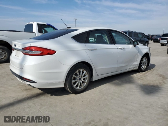 2017 Ford Fusion S with VIN 3FA6P0G71HR244394, listed as a Copart auction lot 45191695 with 70,982 mi miles and Clean Title. Bid and sale history available at carsss.com. Image 3.
