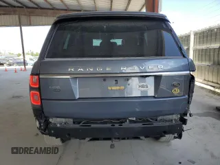 2020 Land Rover Range Rover with VIN SALGS4RY6LA404694, listed as a Copart auction lot 59352225 with 47,938 mi miles and Salvage title. Bid and sale history available at DreamBid. Image 6.