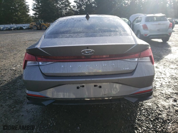 2023 Hyundai Elantra Limited with VIN KMHLP4AG9PU505822, listed as a Copart auction lot 48983815 with 11,563 mi miles and Clean Title. Bid and sale history available at carsss.com. Image 6.