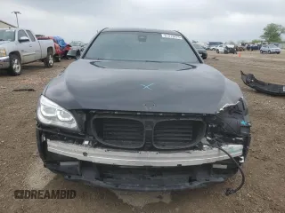 2014 BMW 7 Series ALPINA B7 with VIN WBAYE8C58ED135038, listed as a Copart auction lot 51213475 with 21,738 mi miles and Salvage title. Bid and sale history available at DreamBid. Image 5.
