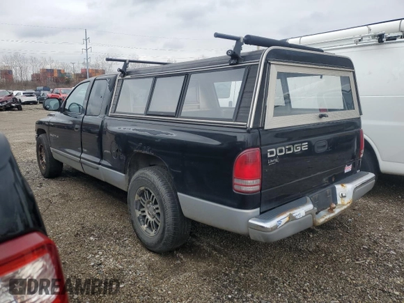 1997 Dodge Dakota with VIN 1B7GL23Y6VS178218, listed as a Copart auction lot 84891394 with 138,039 mi miles and Salvage Title. Bid and sale history available at carsss.com. Image 2.