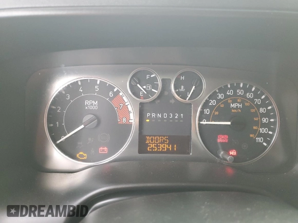 2006 Hummer H3 with VIN 5GTDN136868307802, listed as a Copart auction lot 84762024 with 253,941 mi miles and Non Repairable. Bid and sale history available at DreamBid. Image 9.