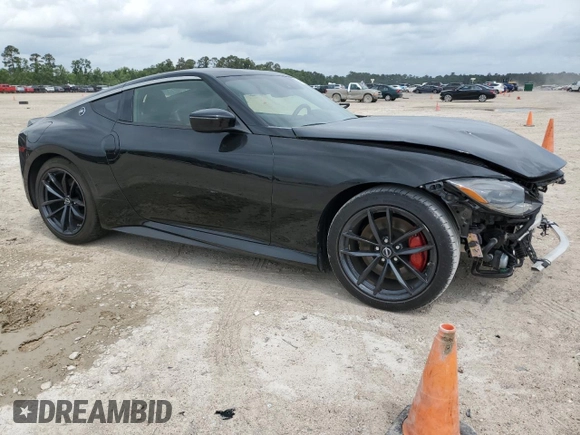 2023 Nissan Z Performance с VIN JN1BZ4BH9PM310761, выставлен на аукционе Copart как лот 54865925 с пробегом 6 541 миль миль и Списание • Salvage title. История ставок и продаж доступна на DreamBid. Изображение 4.