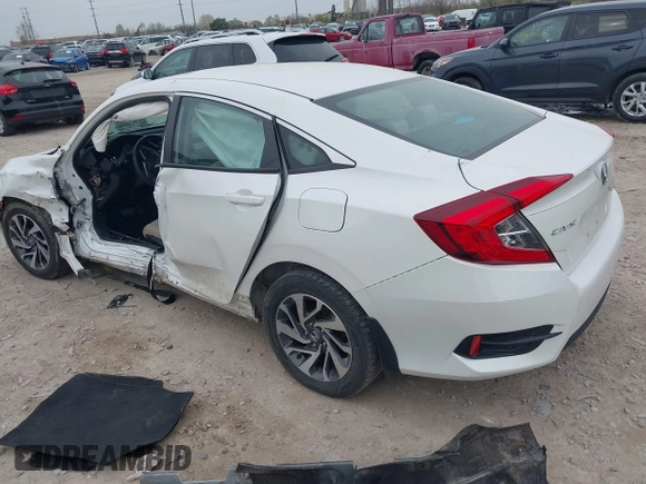 2016 Honda Civic EX with VIN 19XFC2F72GE056573, listed as a IAAI auction lot 42028397 with Not Provided miles and . Bid and sale history available at DreamBid. Image 3.