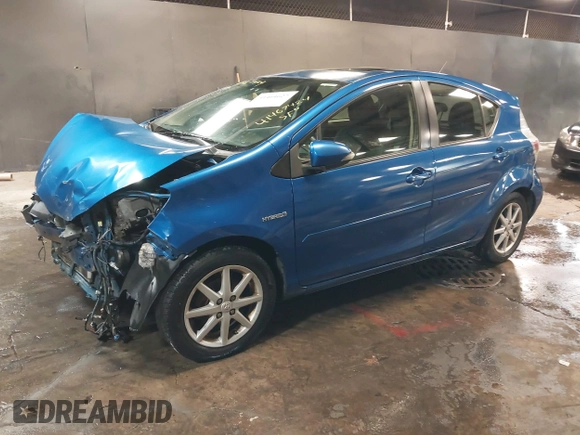 2013 Toyota Prius One with VIN JTDKDTB31D1038875, listed as a IAAI auction lot 41467424 with 275,000 mi miles and . Bid and sale history available at DreamBid. Image 16.