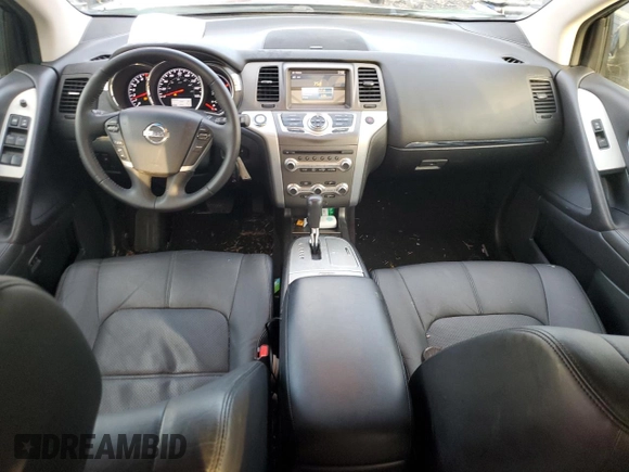 2012 Nissan Murano S with VIN JN8AZ1MWXCW203434, listed as a Copart auction lot 45884175 with 61,652 mi miles and Salvage Title. Bid and sale history available at DreamBid. Image 8.