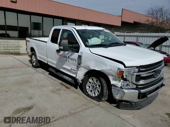2022 Ford F-250 XL with VIN 1FT8X2BT1NEC84704, listed as a Copart auction lot 51142375 with 125,589 mi miles and Salvage Title. Bid and sale history available at DreamBid. Image 11.